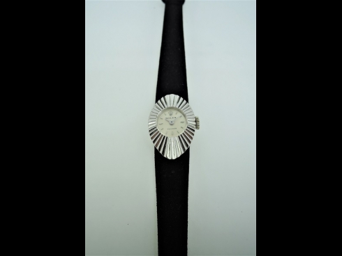 ロレックス　WG/カワカメレオン手巻時計（アンティ－ク）