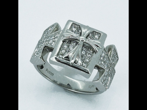 Pt ダイヤモンドリング