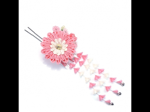 つまみ細工かんざし