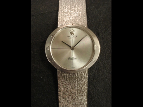 1970年代ローレックス　K18WG時計　　（USED)