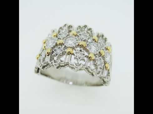 PT900K18ダイヤモンド（0.515ct）リング