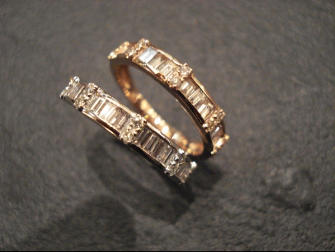 ptﾀﾞｲﾔﾓﾝﾄﾞ・K18ﾋﾟﾝｸｺﾞｰﾙﾄﾞﾀﾞｲﾔﾓﾝﾄﾞﾘﾝｸﾞ