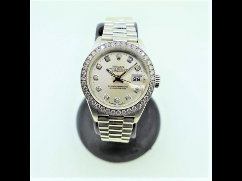 ロレックス　PT69136GデイトジャストW番ウオッチ（USED）