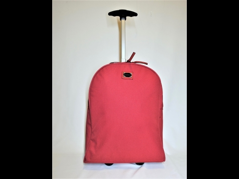 Ｄ＆Ｇ　キャンパスレッドキャリ－バッグ（新品同様）