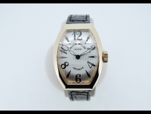 フランクミューラー　K18ピンクゴールド アールデコ時計　　（USED)
