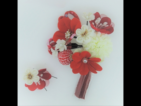 フラワ－コ－ム＆ミニフラワ－2点セット