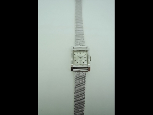 ロレックス　WG/SSプレシジョン手巻8番時計（アンティ－ク）