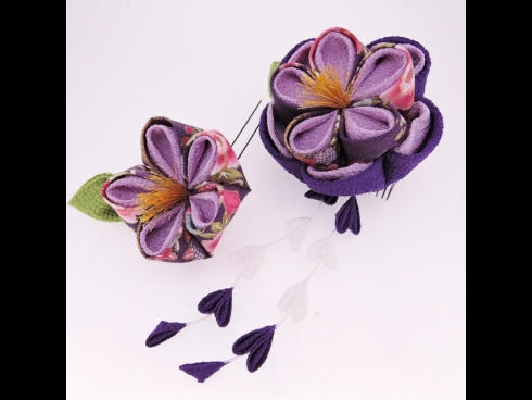 つまみ細工　フラワ－コ－ムセット