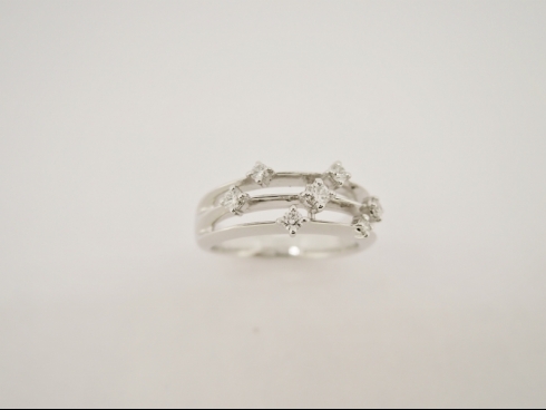 PT900　ダイヤモンド0.18ct　ネックレス