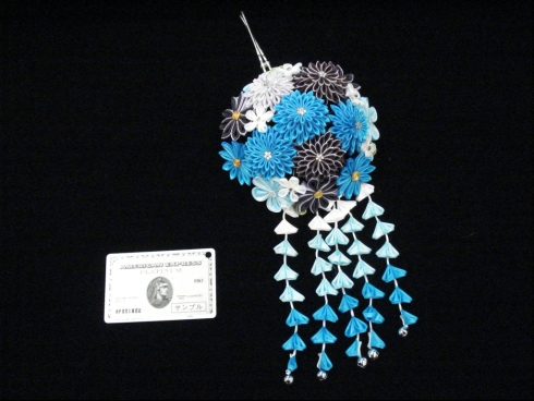 古典つまみ花かんざし　