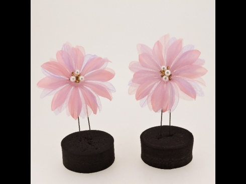 ミニフラワー　Ｕピン×２本