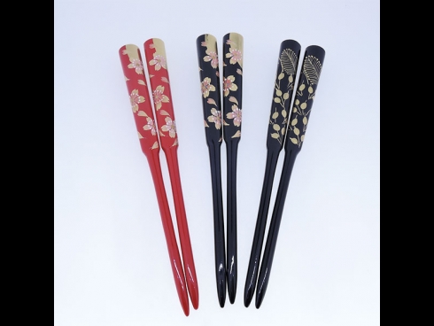 蒔絵　箸