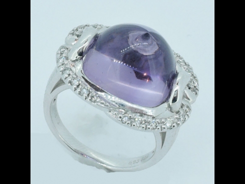 K18PG　ピンクアメジストリング