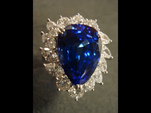 ptタンザナイトダイヤモンドリング