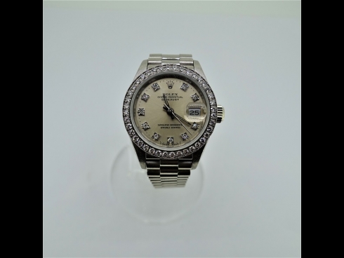 ROLEX　デイトジャストダイヤモンドウオッチ（USED)