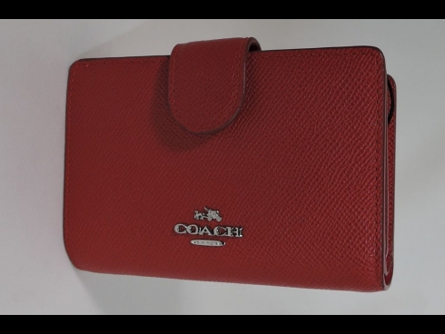 コ－チ二つ折り財布　(USED)　