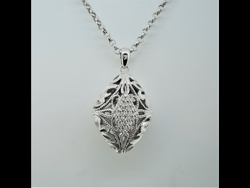 K18ダイヤモンド（03ct）ペンダントネックレス