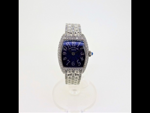 FRANCK MULLER K18WGダイヤモンドウオッチ（USED)