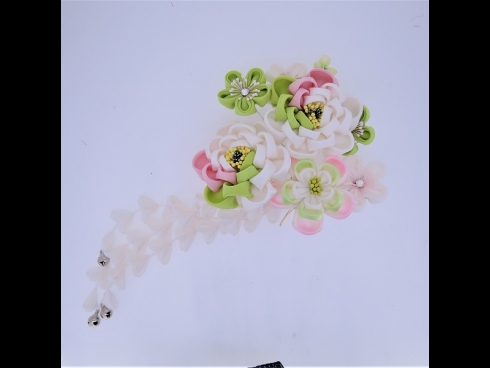 ふじさがりフラワ－コ－ム　ホワイト/グリ－ン