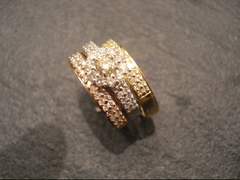 K18ｽﾘｰｺﾞｰﾙﾄﾞﾀﾞｲﾔﾓﾝﾄﾞｾｯﾄﾘﾝｸﾞ