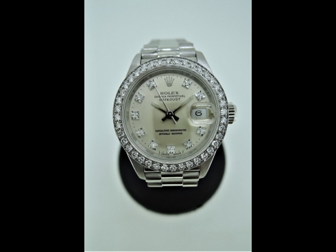 ロレックス Pt950無垢ダイヤモンドウオッチ（USED)