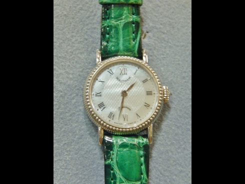 WALTHAM　Pt950ﾀﾞｲﾔﾓﾝﾄﾞ時計(ｽｹﾙﾄﾝﾀｲﾌﾟ)　（USED)　