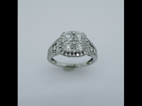 K18 ダイヤモンド1.55ct リング