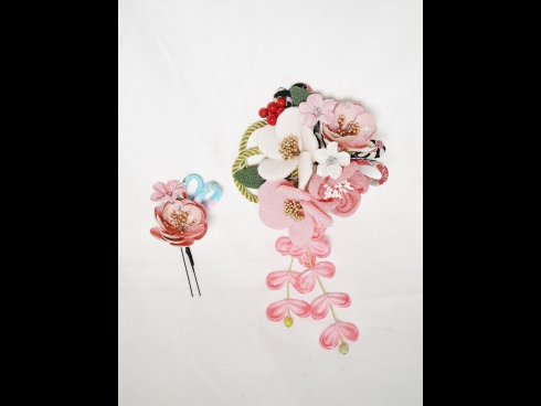 さがりコーム　Uピン2点セット