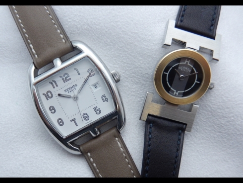 HERMES　時計　　（USED)