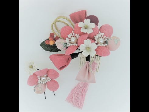 フラワーコーム＆ミニフラワー2点