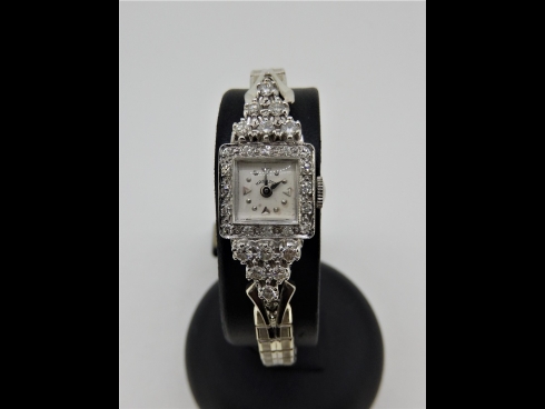 ハミルトンWGダイヤモンドウオッチ（アンティ－ク）