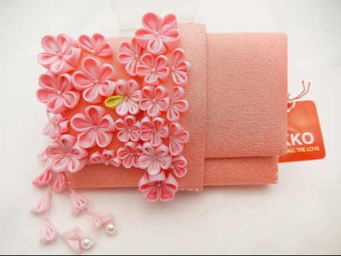 IKKO　はこせこピンク花