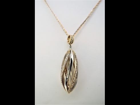 K18PTダイヤモンド（0.50ct）ペンダントネックレス