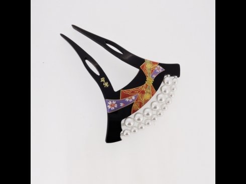 パ－ルかんざし蒔絵