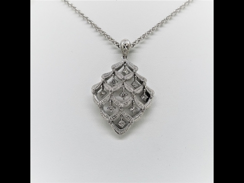 PTダイヤモンドペンダントネックレス