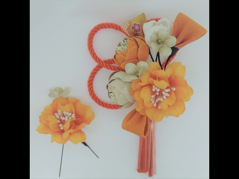 フラワ－コ－ム＆ミニフラワ－2点セット