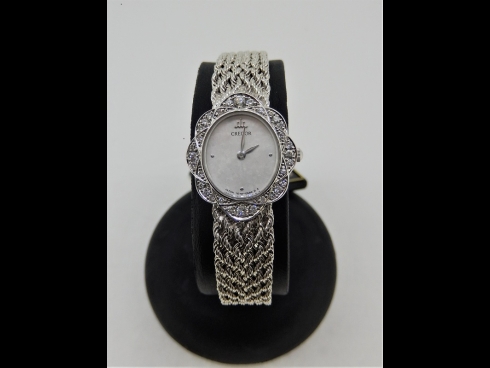 クレド－ルK18WGダイヤモンドウオッチ（ヴィンテ－ジ）