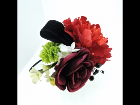 お花いっぱいカチュ－シャ